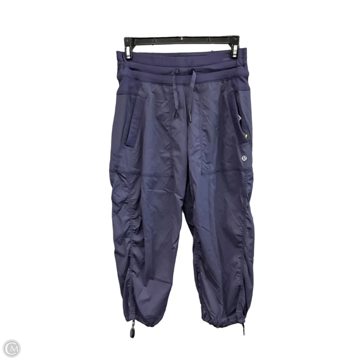 Athletic Capris By Lululemon In Navy, Size: 4