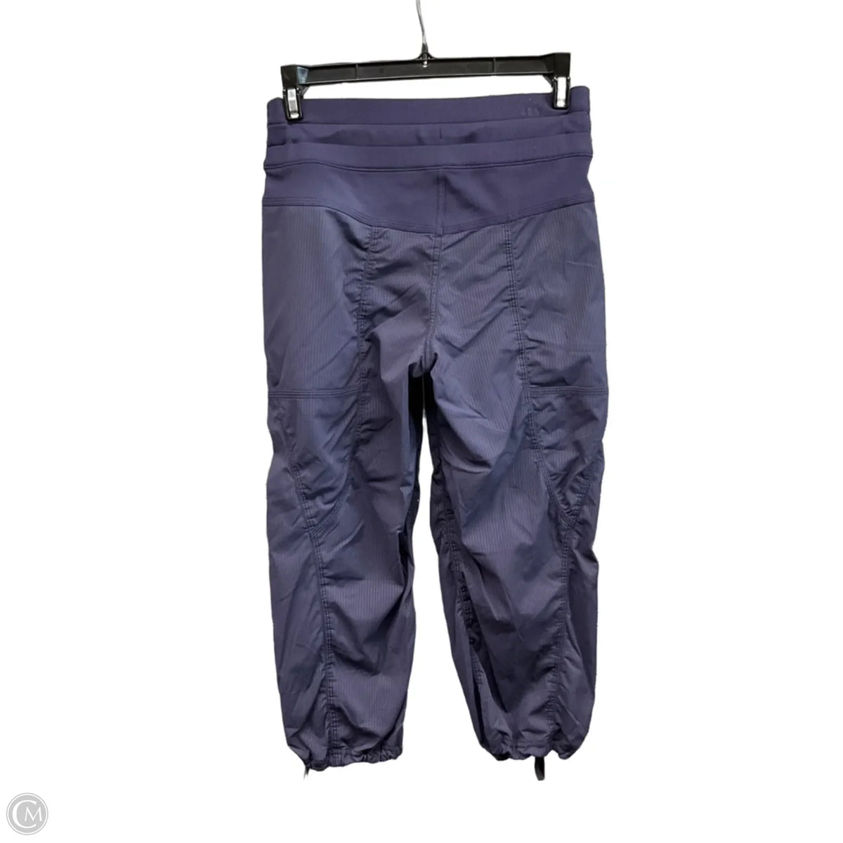 Athletic Capris By Lululemon In Navy, Size: 4