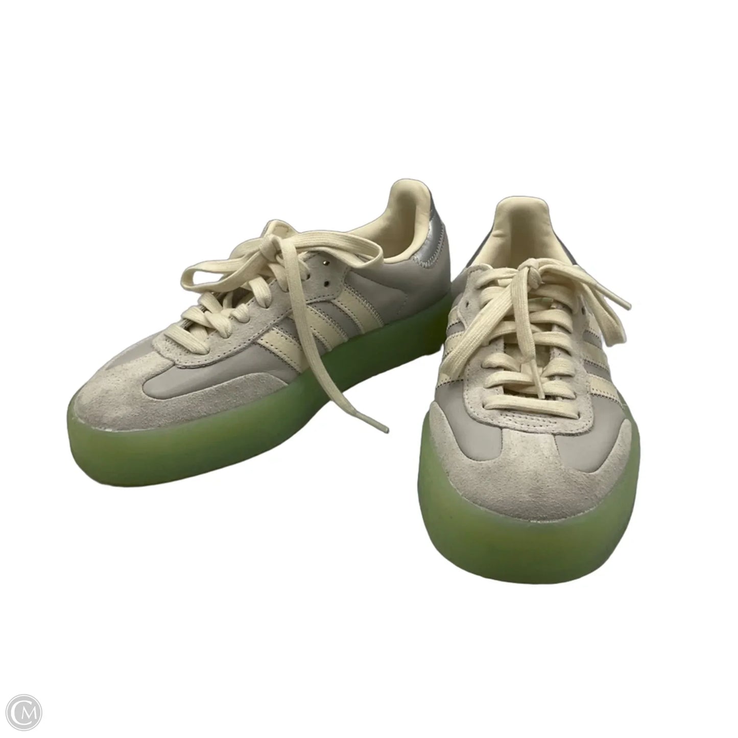 Shoes Sneakers By Adidas In Grey, Size: 7