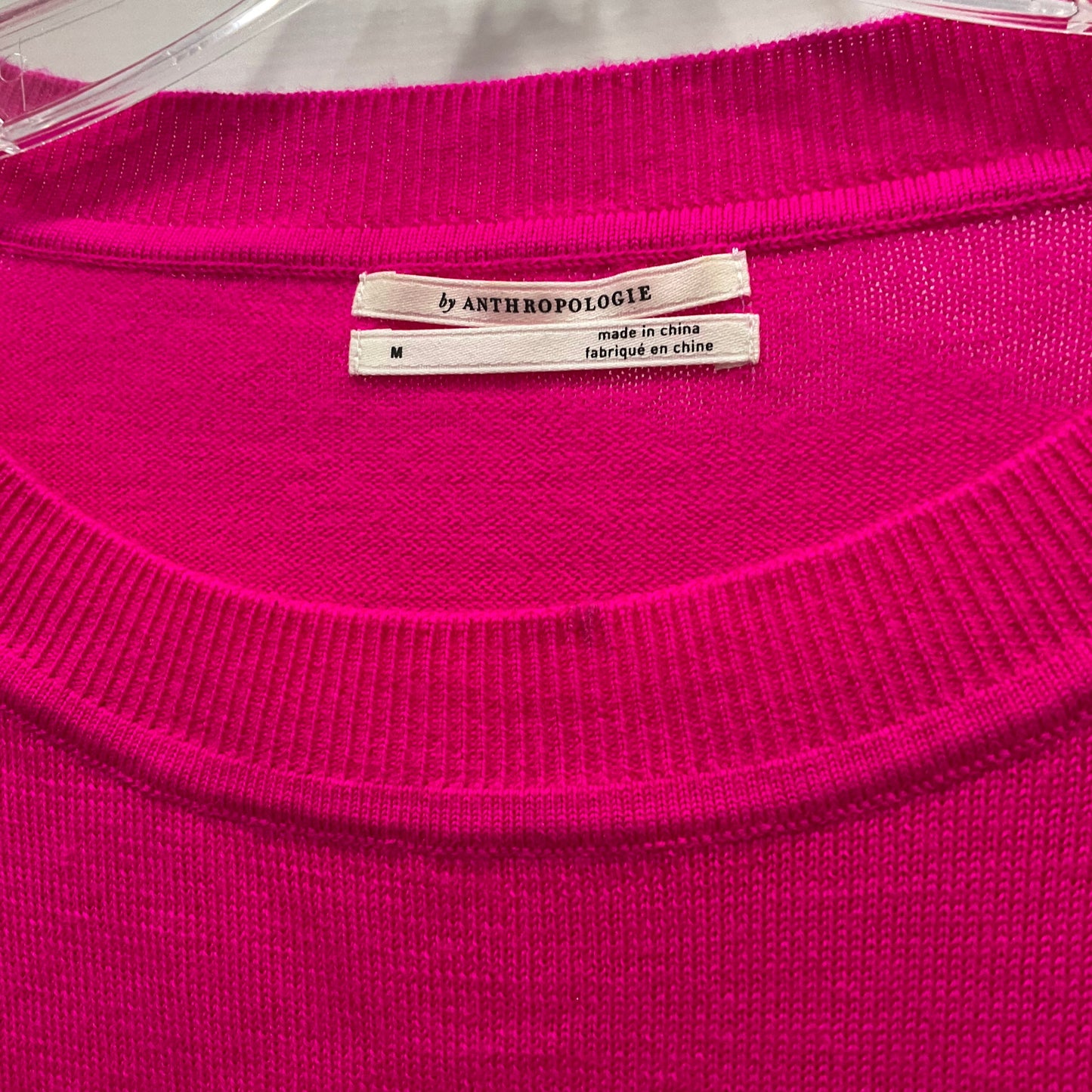 Sweater By Anthropologie In Pink, Size: M