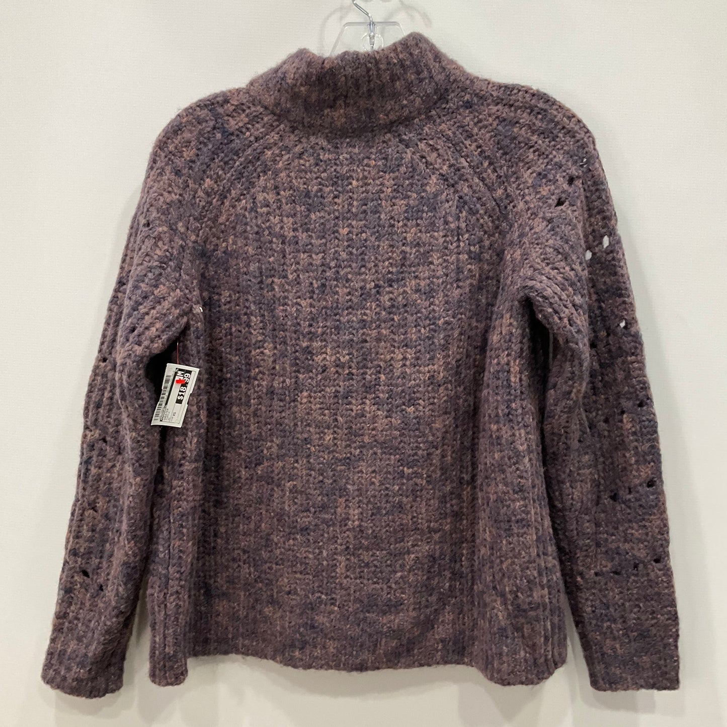 Sweater By Madewell In Purple, Size: Xs