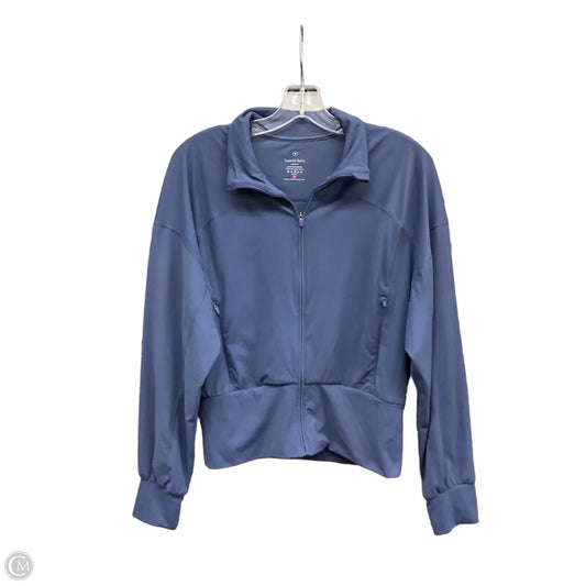 Athletic Jacket By Sweaty Betty In Blue, Size: M