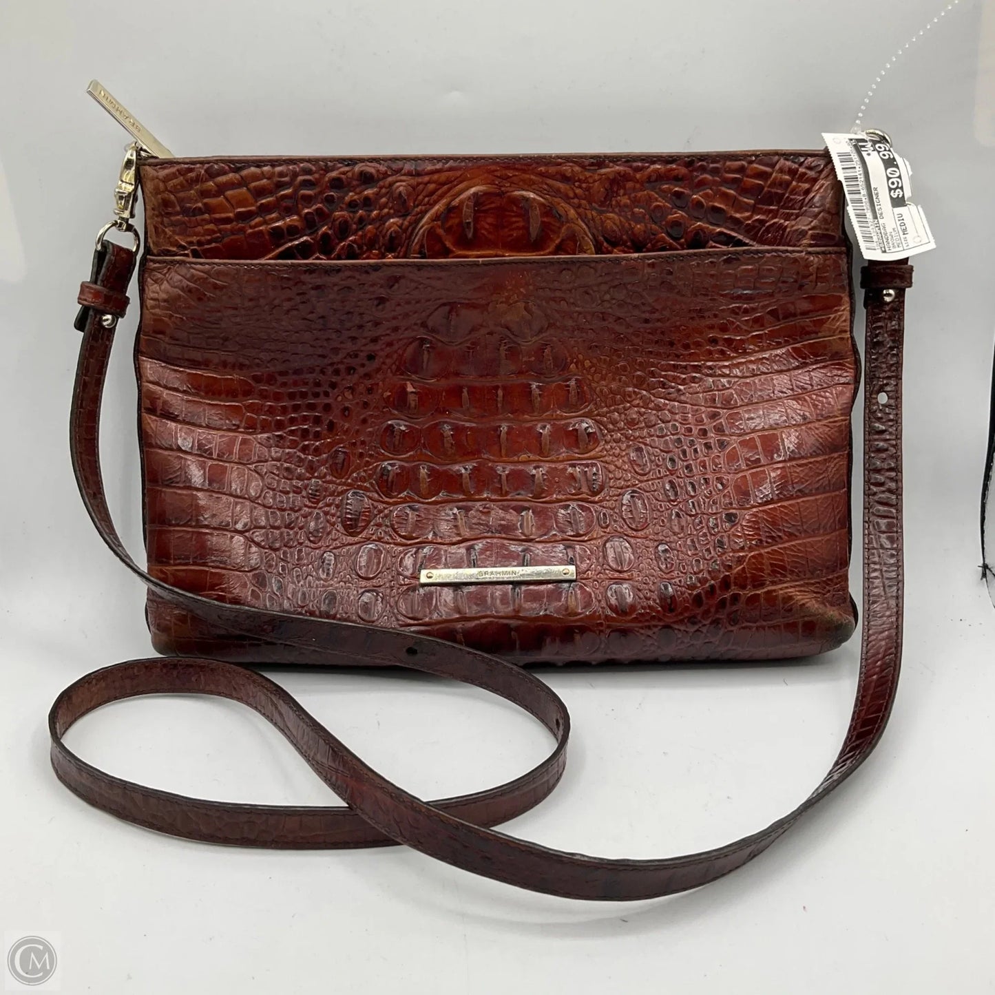 Handbag Designer By Brahmin, Size: Medium