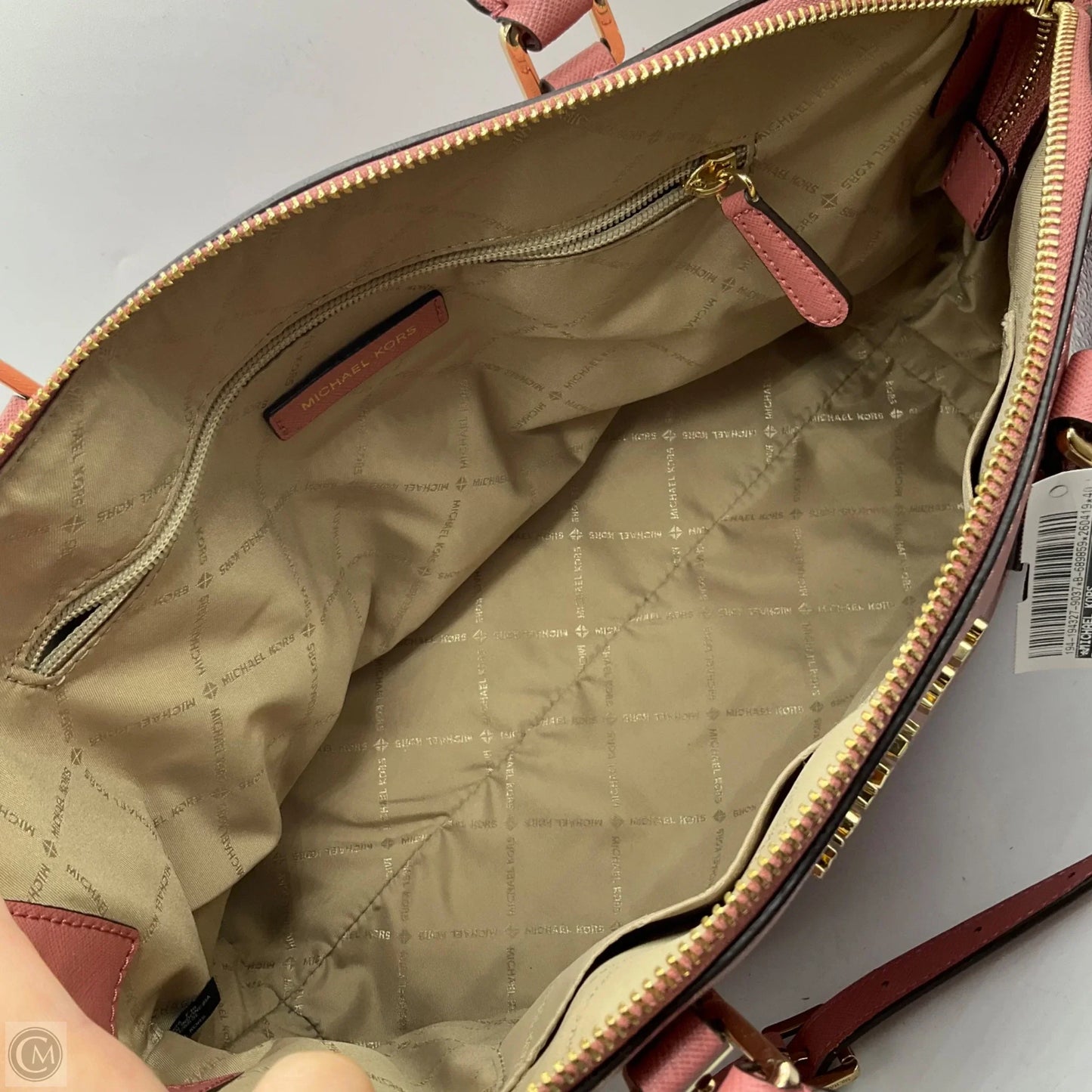 Handbag Designer By Michael Kors, Size: Large