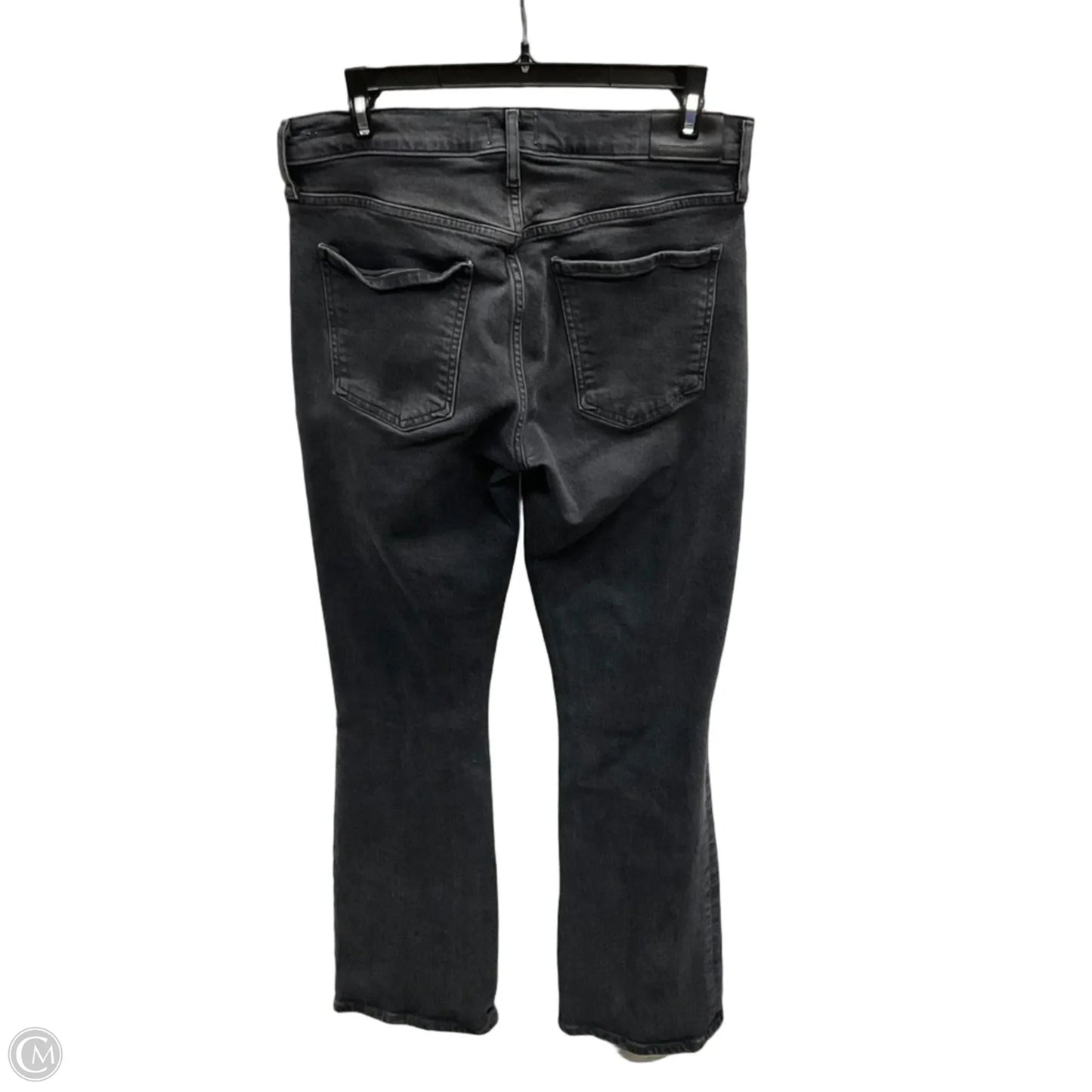 Jeans Flared By Citizens Of Humanity In Black Denim, Size: 6