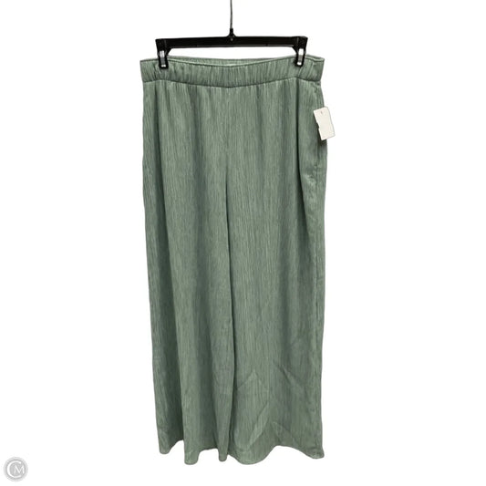 Pants Wide Leg By Abercrombie And Fitch In Green, Size: Xs