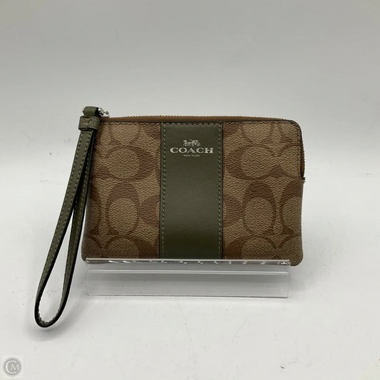 Wristlet Designer By Coach, Size: Medium