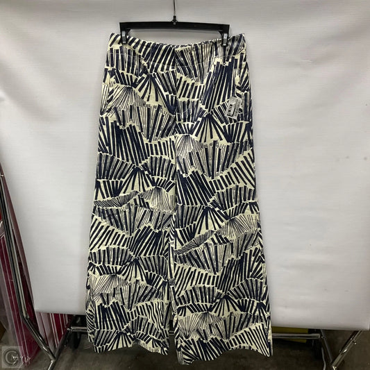 Pants Wide Leg By Anthropologie In Blue, Size: 4