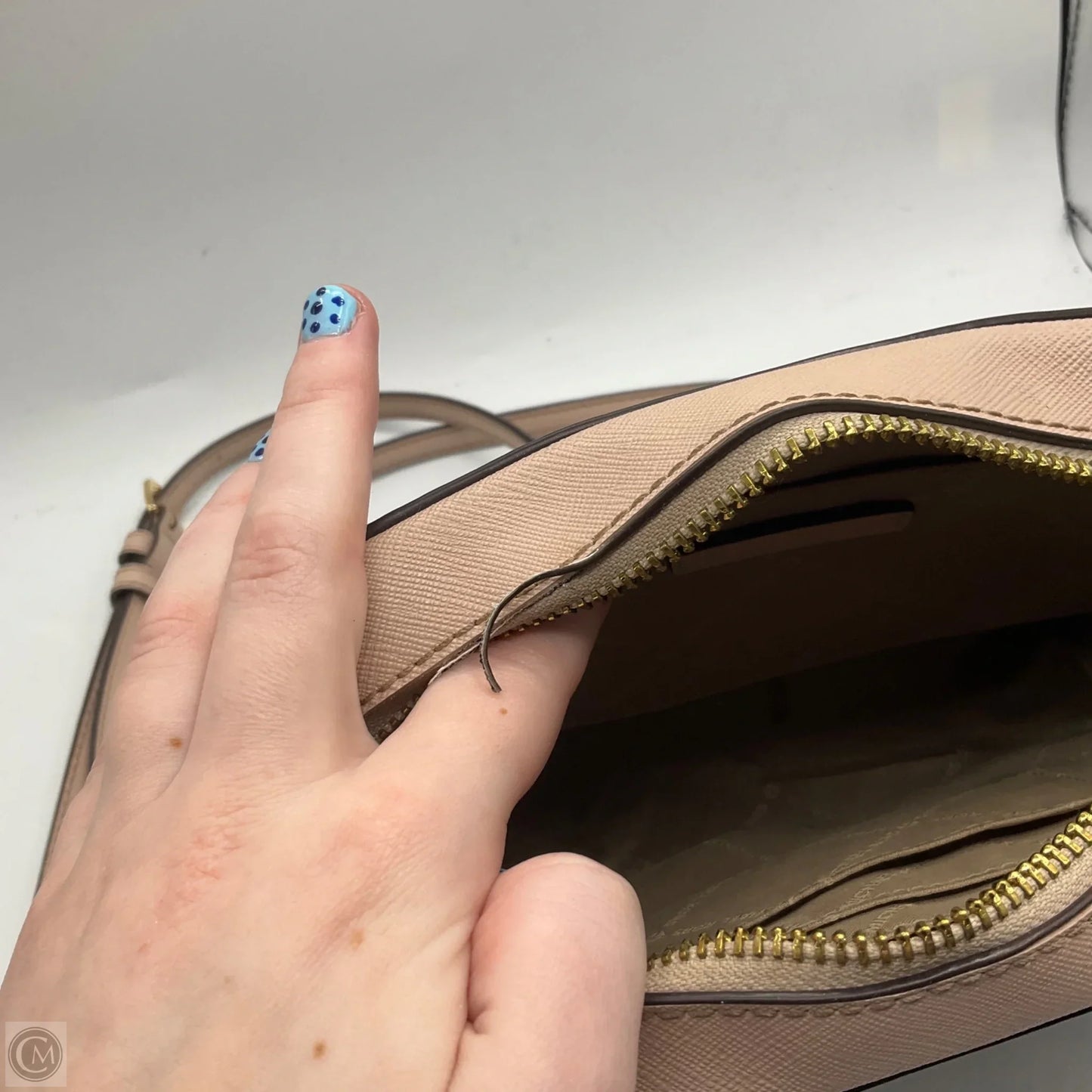 Crossbody Designer By Michael Kors, Size: Medium