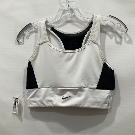 White Athletic Bra Nike, Size M