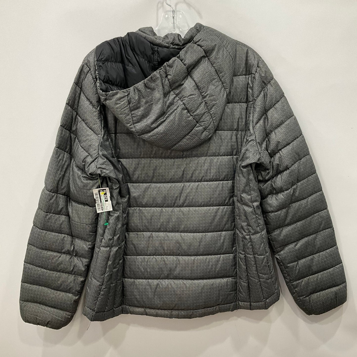 Coat Puffer & Quilted By 32 Degrees In Striped Pattern, Size: S