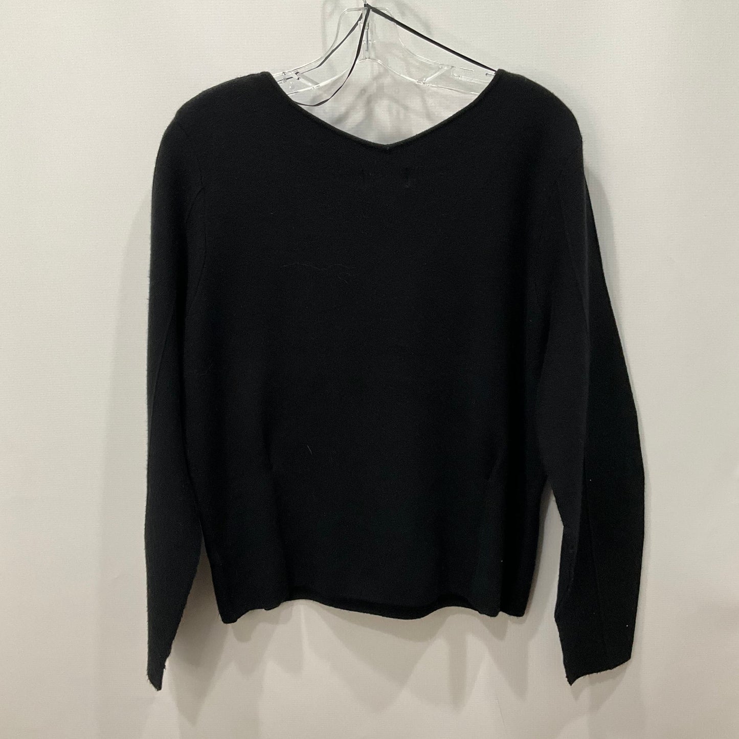 Top Long Sleeve By Maeve In Black, Size: L