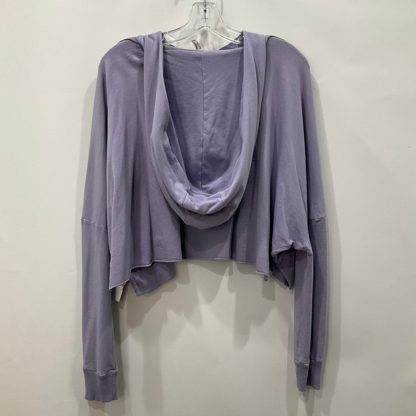 Sweatshirt Hoodie By Free People In Purple, Size: Xs