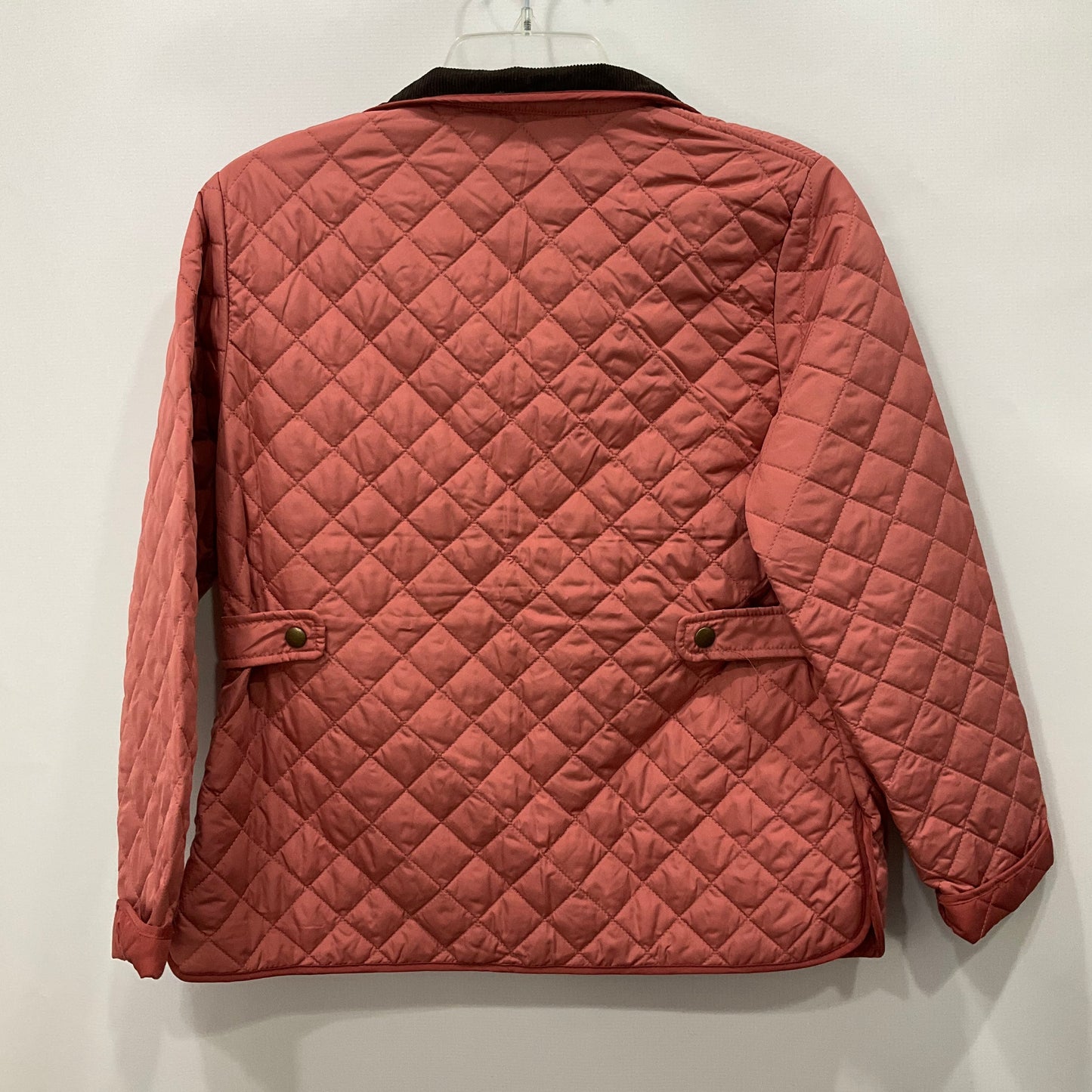 Jacket Puffer & Quilted By Lands End In Red, Size: Xs