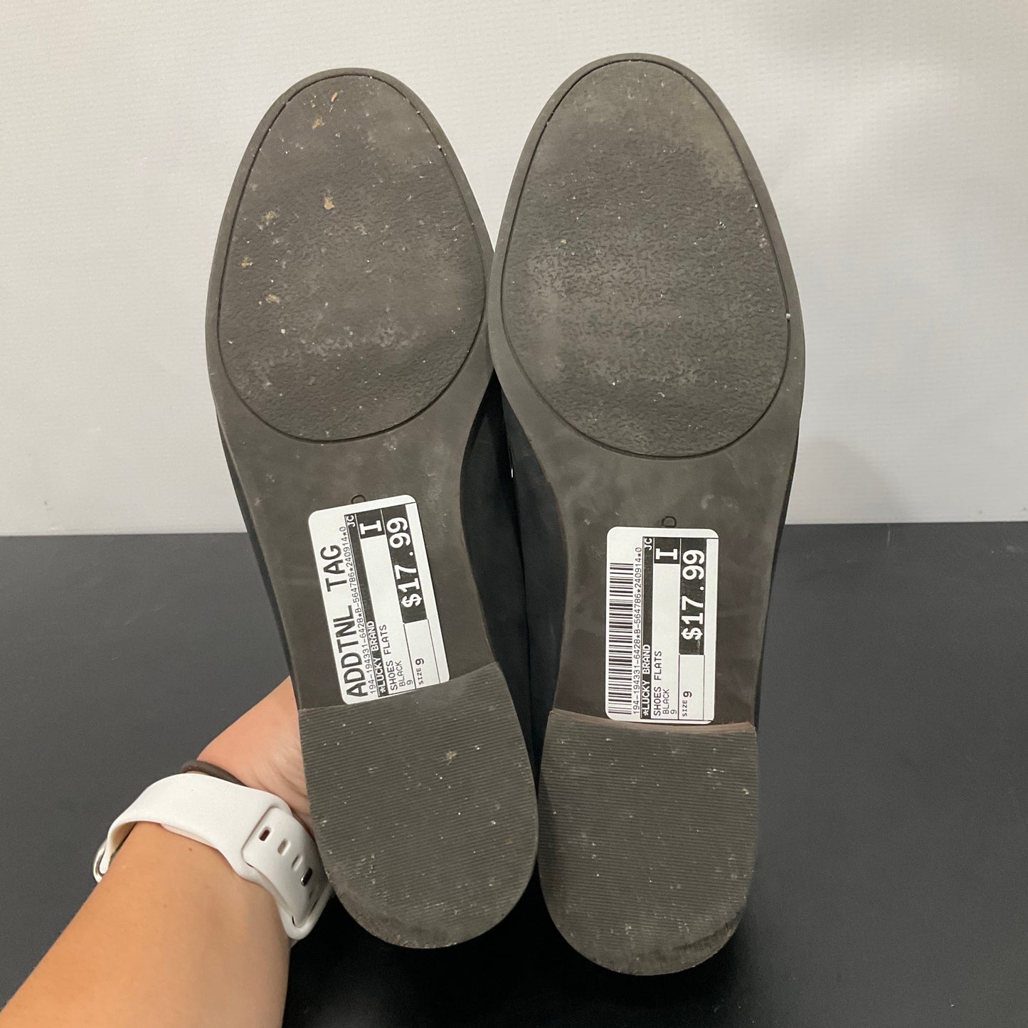 Shoes Flats By Lucky Brand In Black, Size: 9