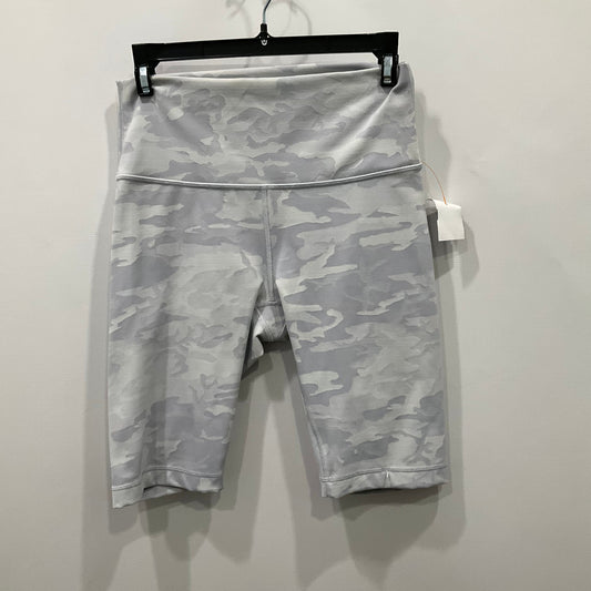 Athletic Shorts By Lululemon In Camouflage Print, Size: 4