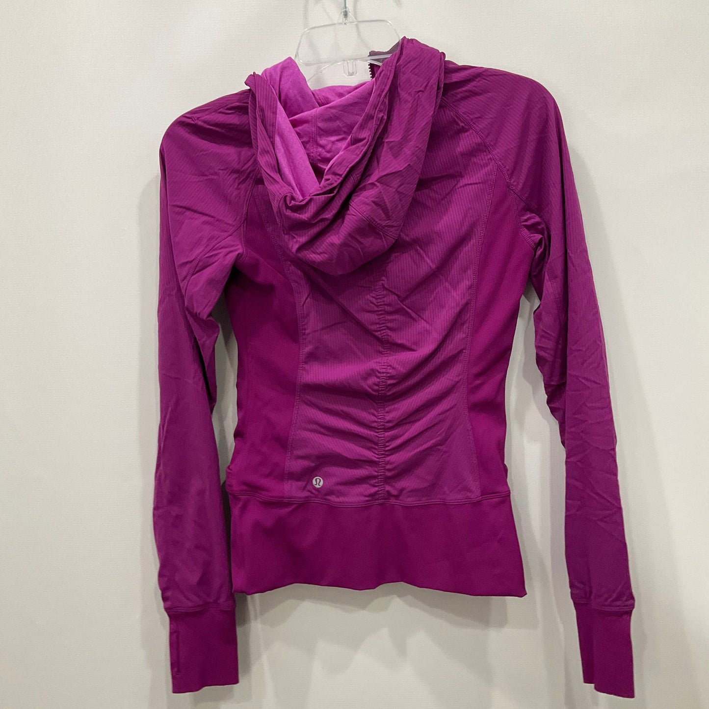 Athletic Jacket By Lululemon In Purple, Size: 6