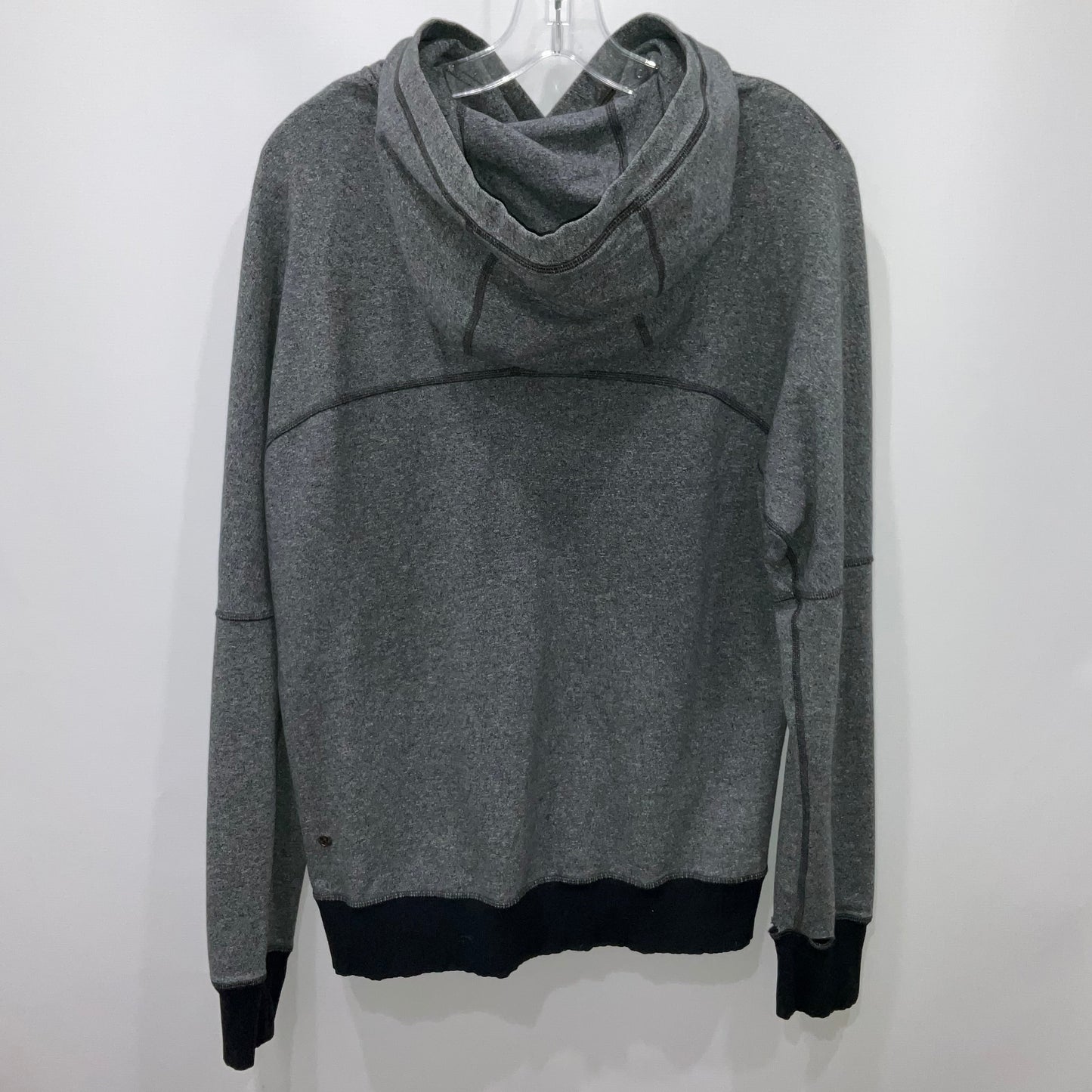 Sweatshirt Hoodie By Lululemon In Grey, Size: 6