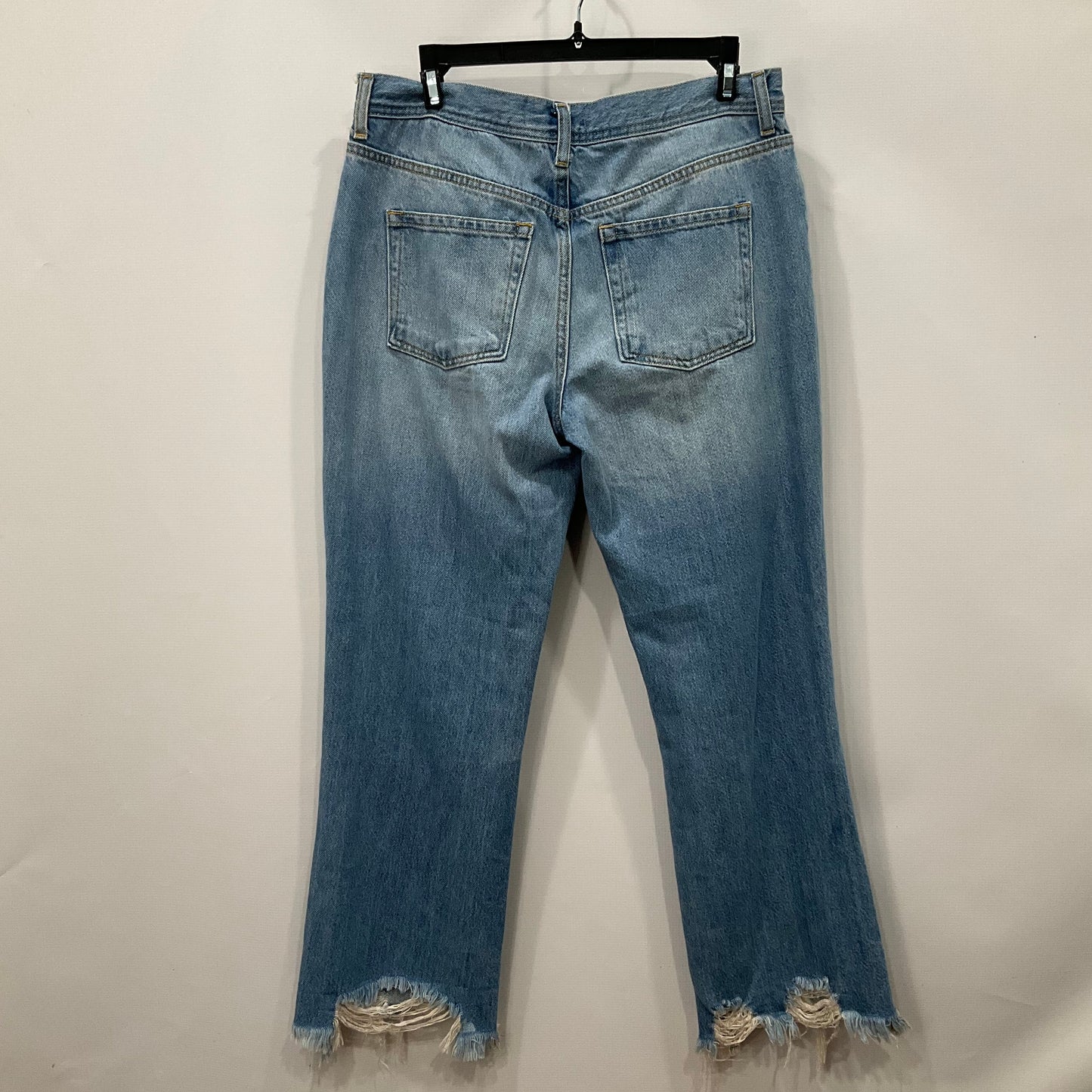 Jeans Straight By Free People In Blue, Size: 6