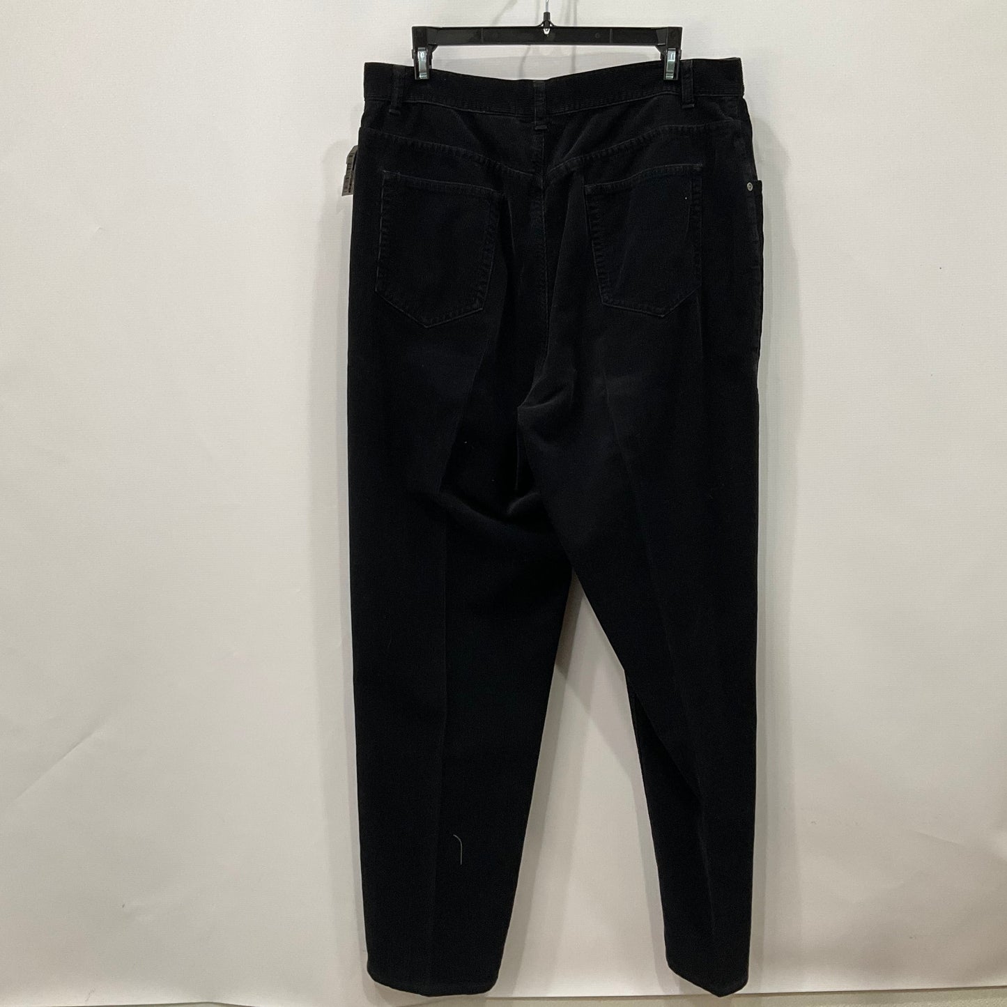 Pants Corduroy By Liz Claiborne In Black, Size: 16