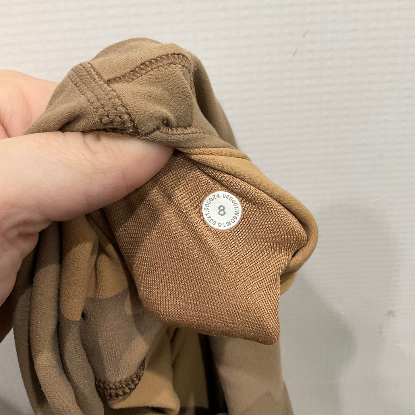 Athletic Leggings By Lululemon In Tan, Size: 8