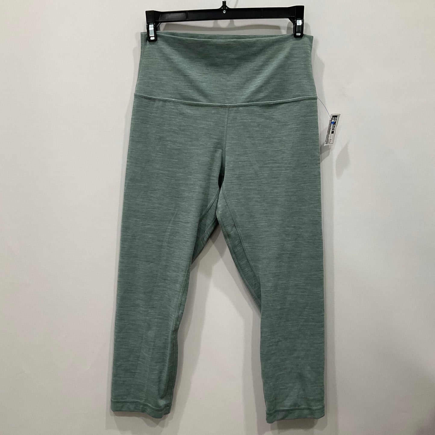 Athletic Legging Capris By Lululemon In Green, Size: 8