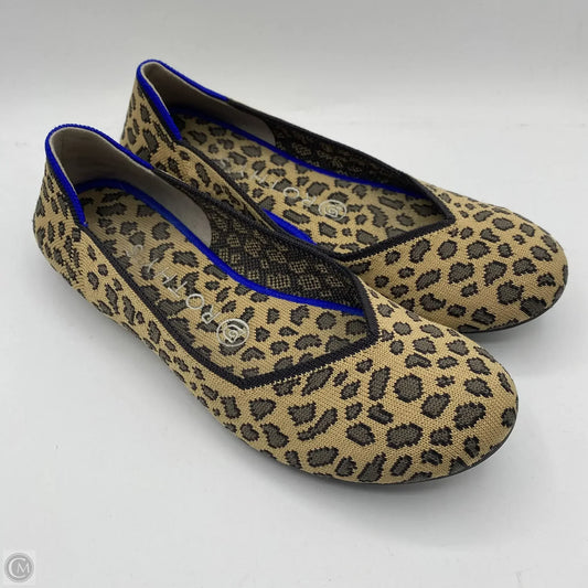 Shoes Flats By Rothys In Animal Print, Size: 8