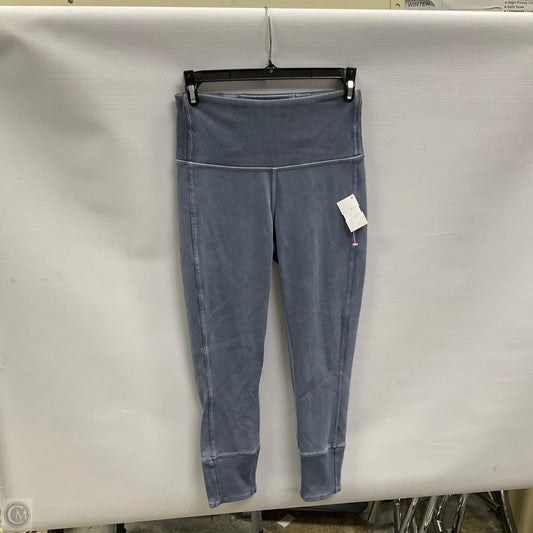 Athletic Leggings Capris By Lululemon In Blue, Size: 4