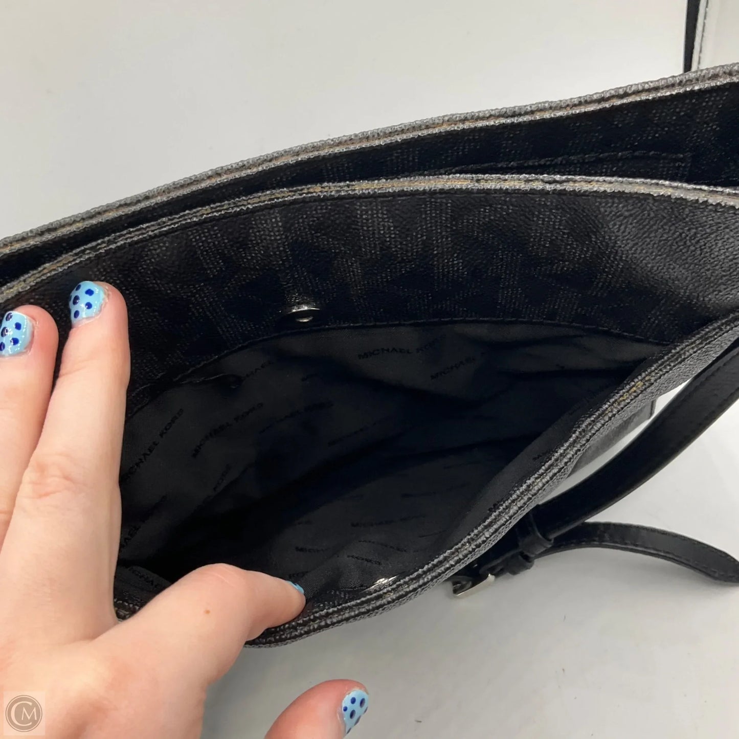 Crossbody Designer By Michael Kors, Size: Medium