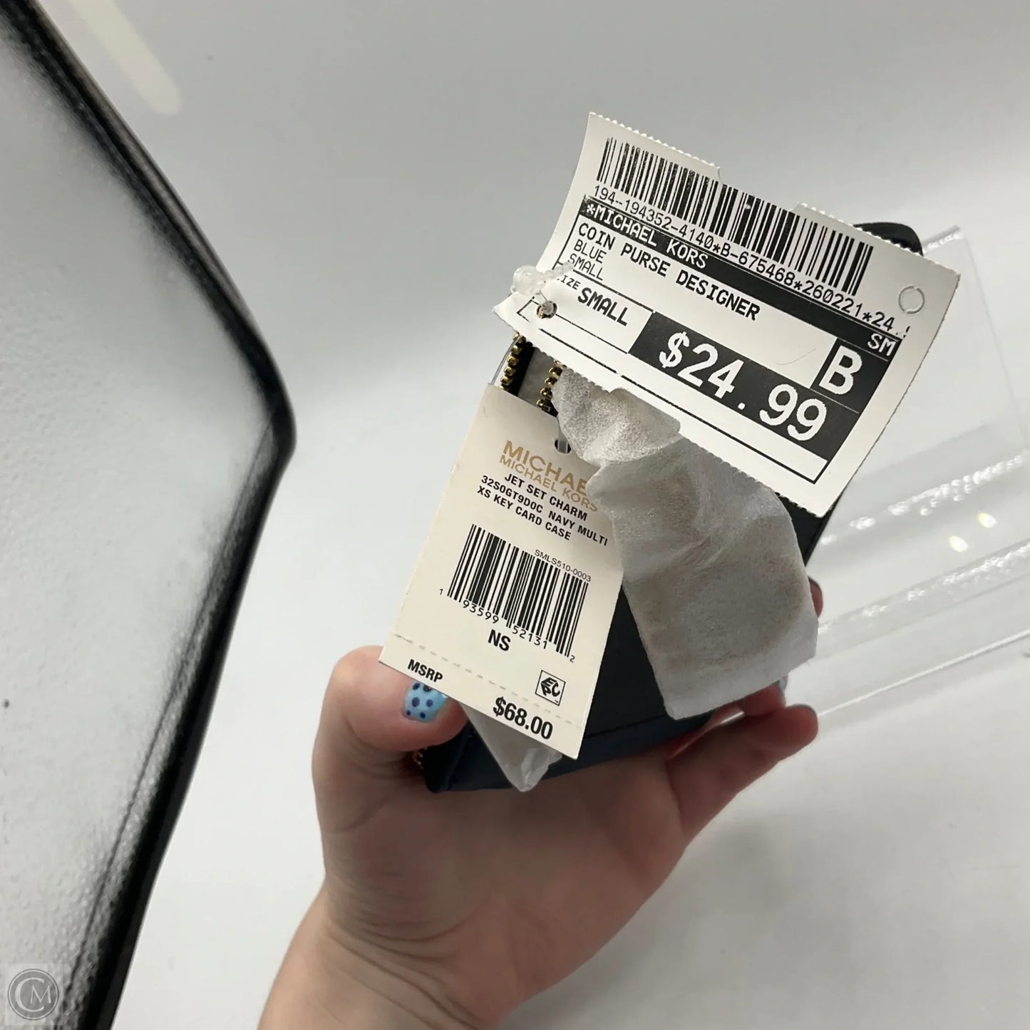 Coin Purse Designer By Michael Kors, Size: Small