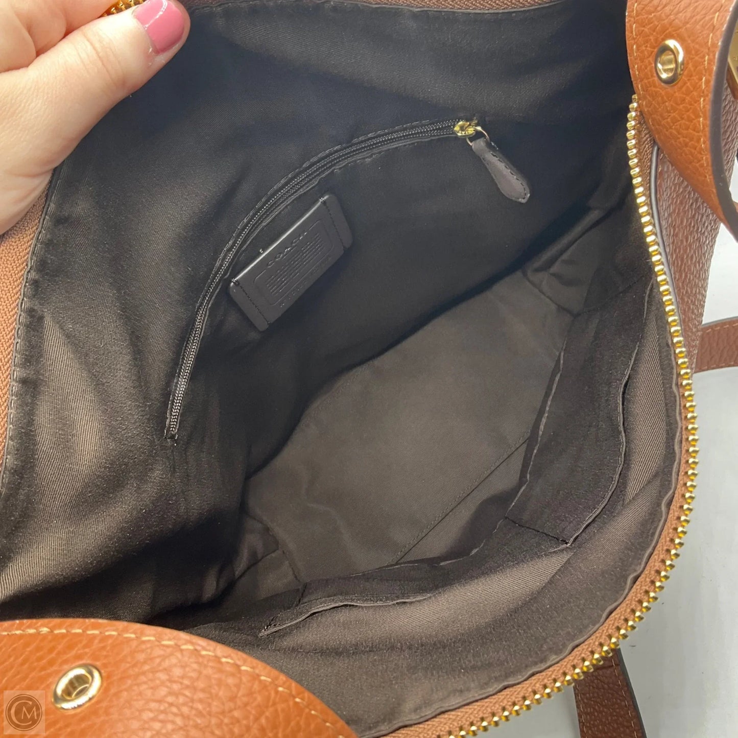 Crossbody Designer By Coach, Size: Large