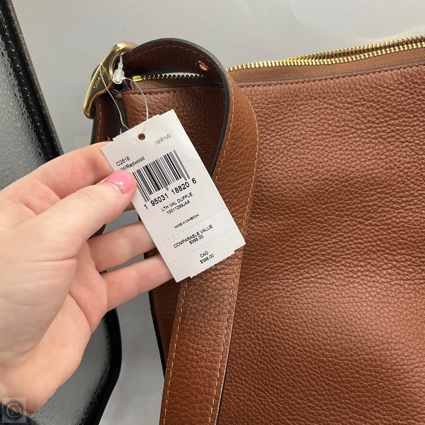 Crossbody Designer By Coach, Size: Large