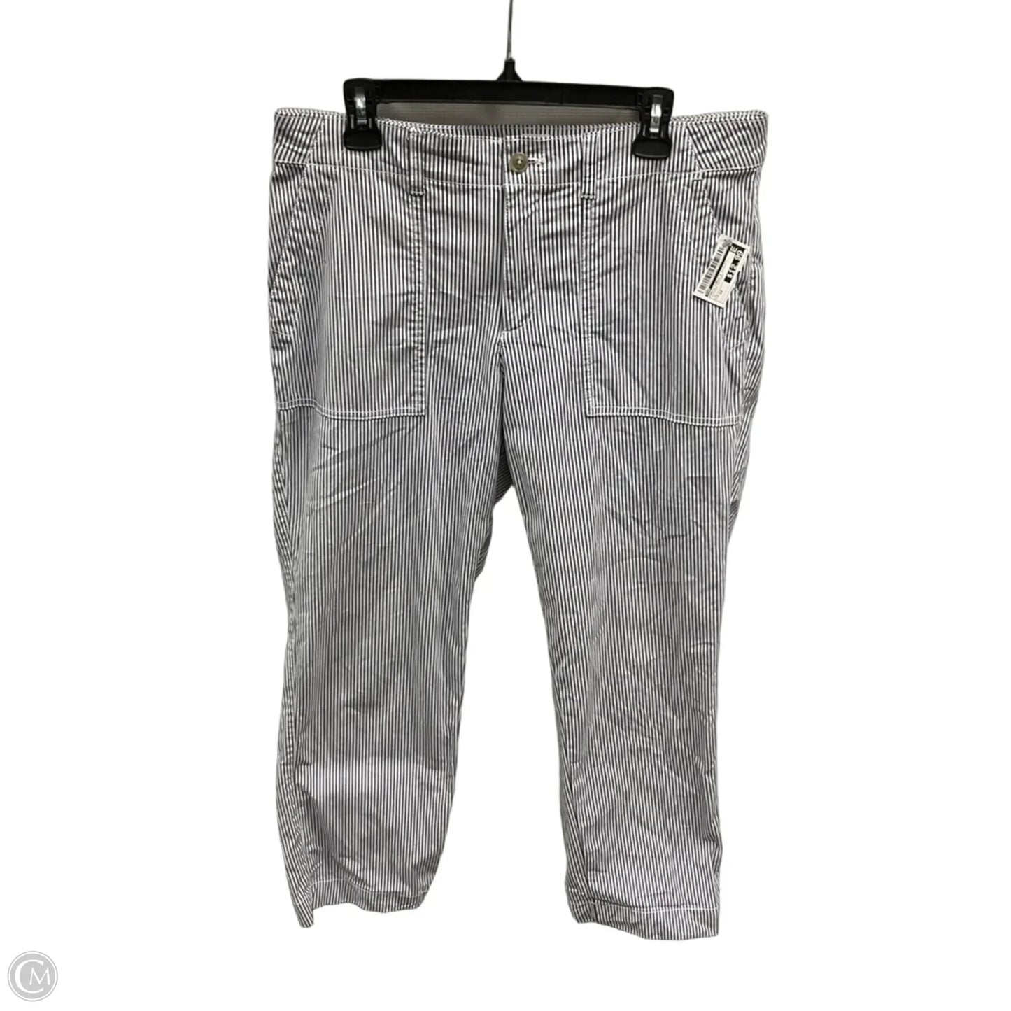Pants Cargo & Utility By Gap In Striped Pattern, Size: 12