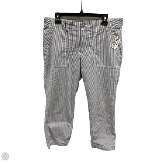 Pants Cargo & Utility By Gap In Striped Pattern, Size: 12