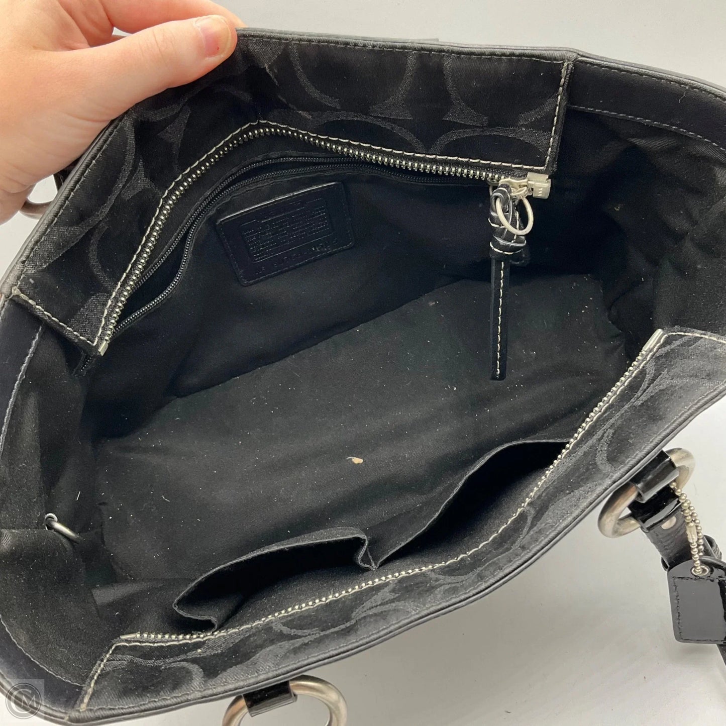 Handbag Designer By Coach, Size: Medium