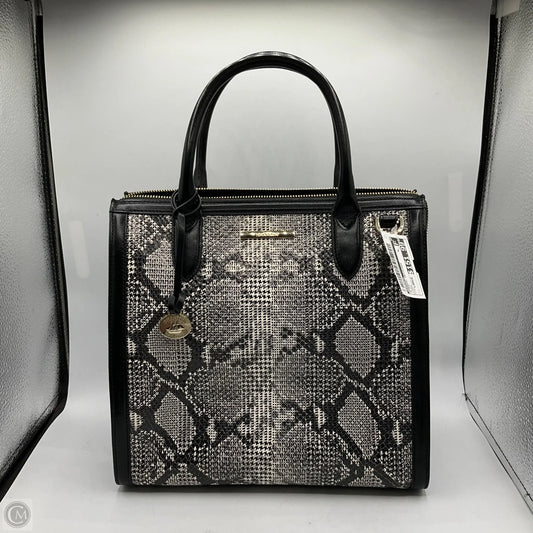 Handbag Designer By Brahmin, Size: Large