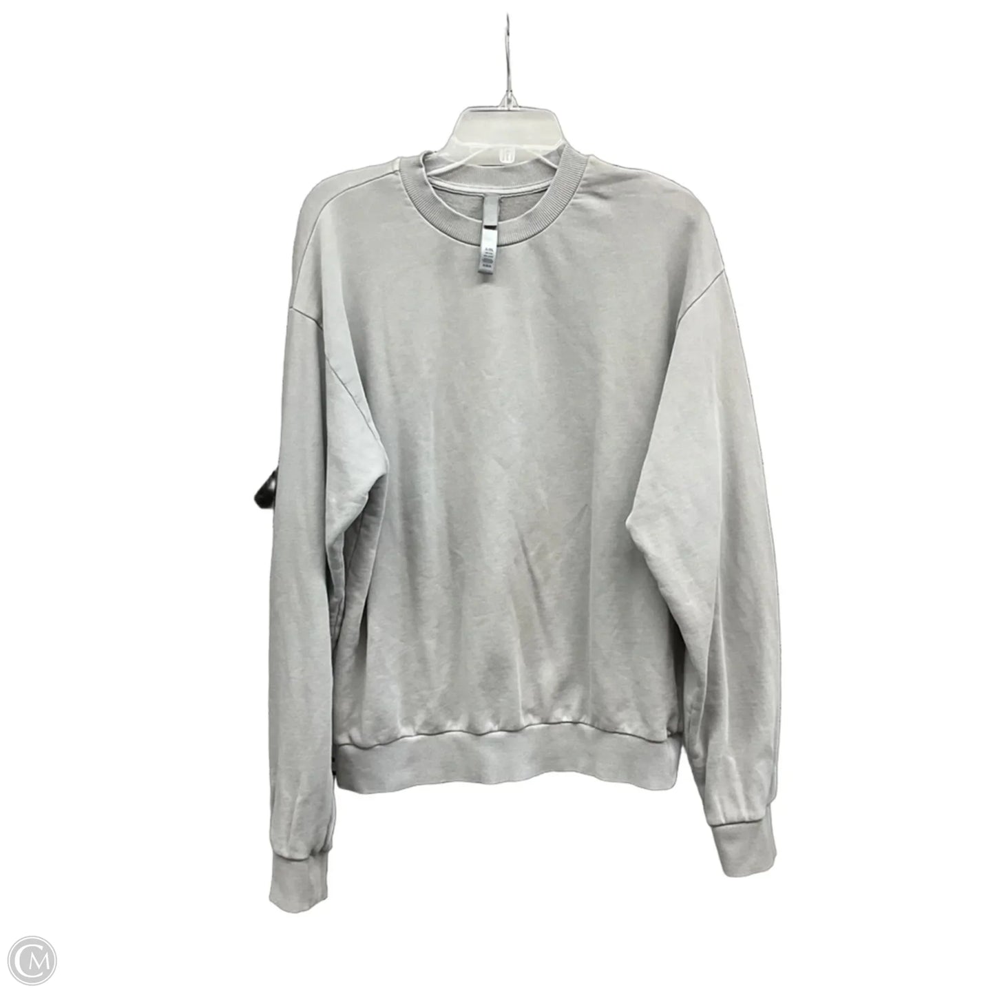 Sweatshirt Collar By Skims In Grey, Size: M