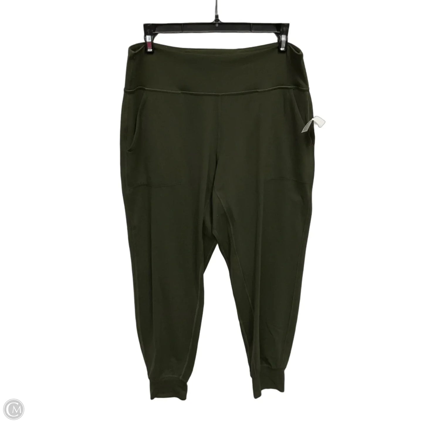Athletic Pants By Lululemon In Green, Size: 10