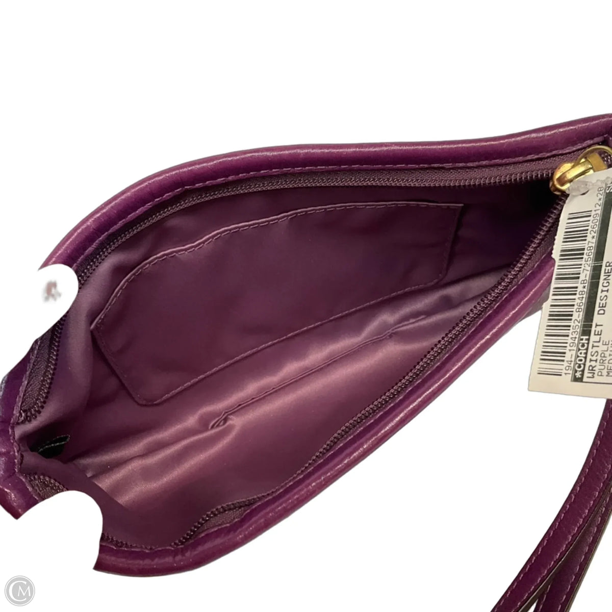 Wristlet Designer By Coach, Size: Medium