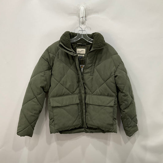 Coat Puffer & Quilted By Universal Thread In Green, Size: Xs