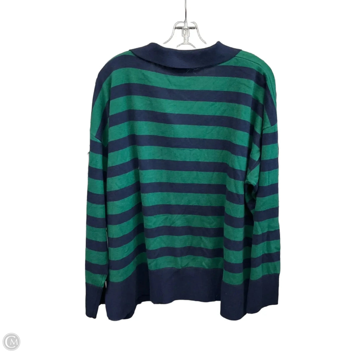 Top Long Sleeve By L.l. Bean In Striped Pattern, Size: 2x