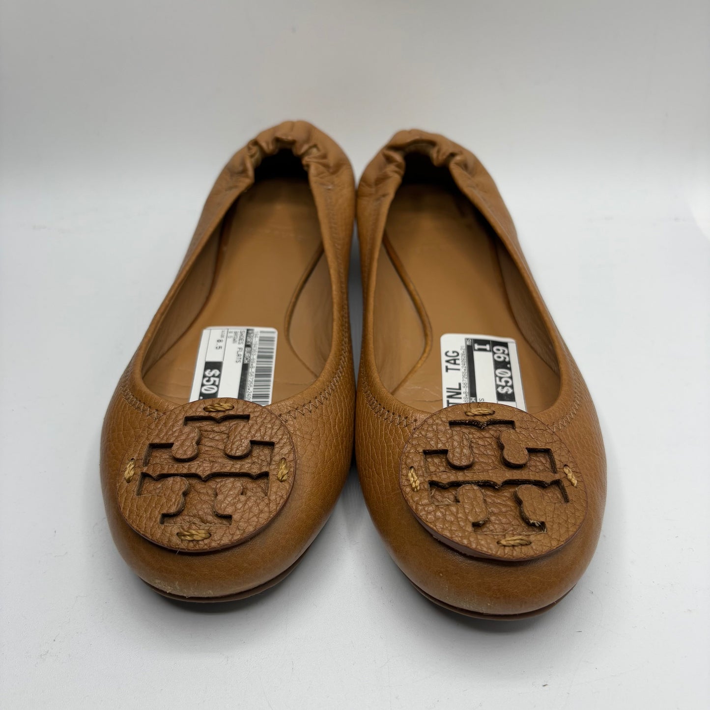 Shoes Flats By Tory Burch In Brown, Size: 8.5