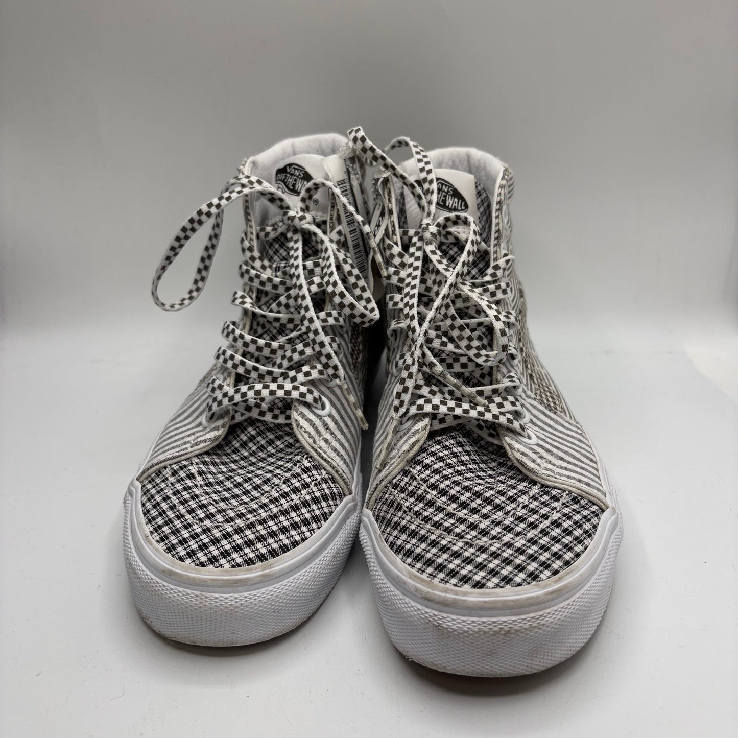 Shoes Sneakers By Vans In Striped Pattern, Size: 7