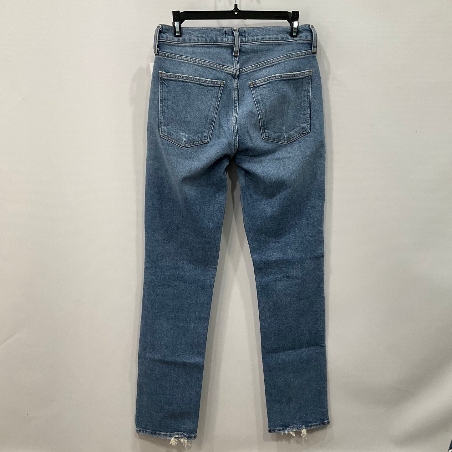 Jeans Skinny By Agolde In Blue Denim, Size: 4