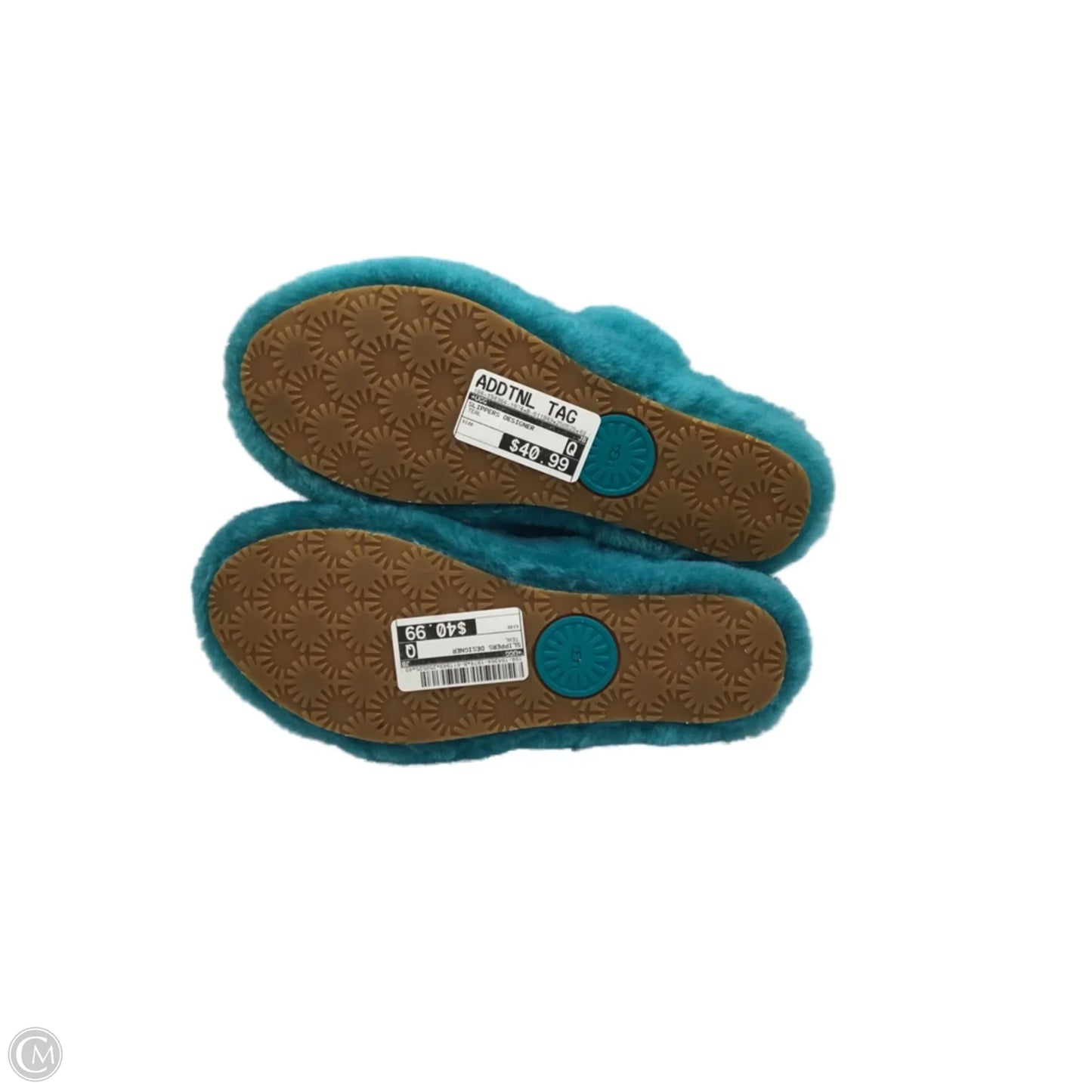 Slippers Designer By Ugg In Teal