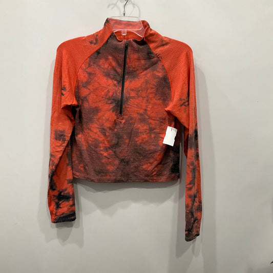 Athletic Jacket By Cmf In Orange, Size: S