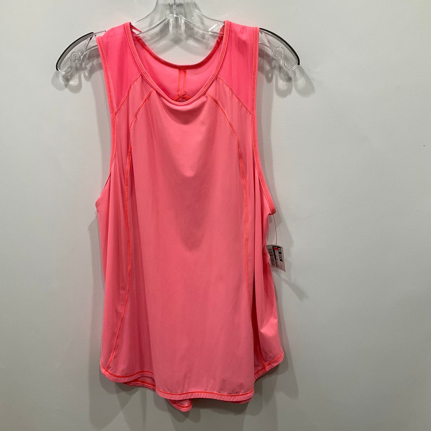 Athletic Tank Top By Lululemon In Pink, Size: 8