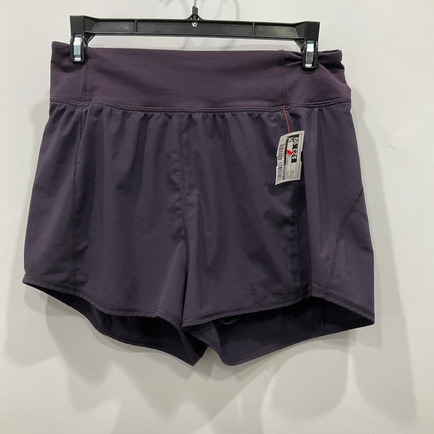 Athletic Shorts By Lululemon In Purple, Size: 8