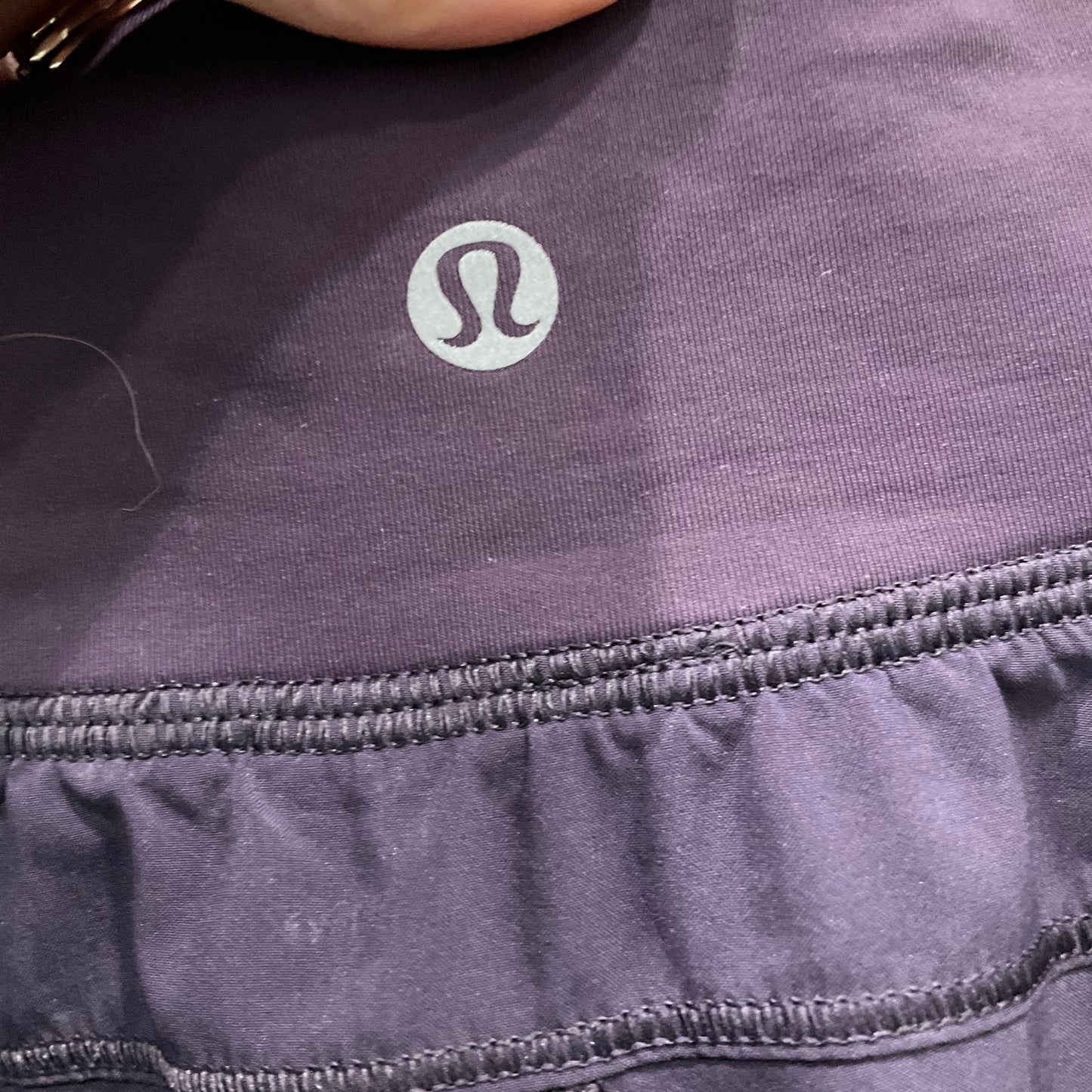 Athletic Shorts By Lululemon In Purple, Size: 8