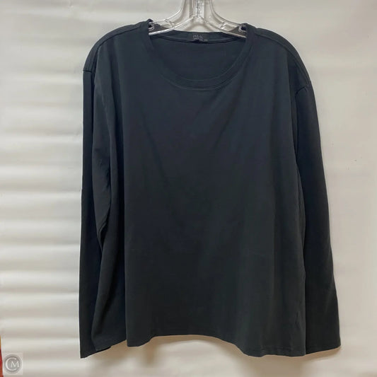 Top Short Sleeve By Nuuds In Black, Size: 3x